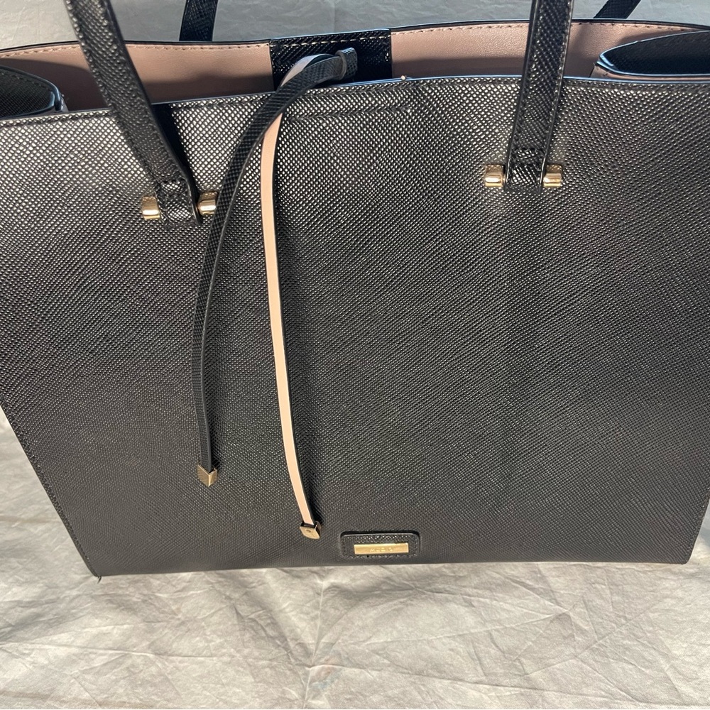 ALDO shoulder bag, black, tan interior. Never used.